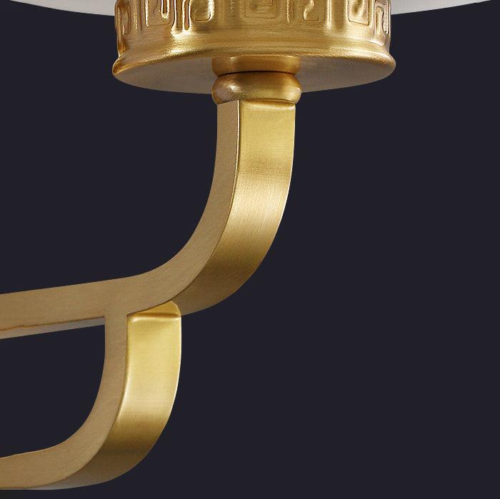 Regal Classic Messing-Wandleuchte