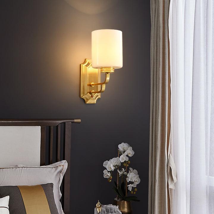 Regal Classic Messing-Wandleuchte