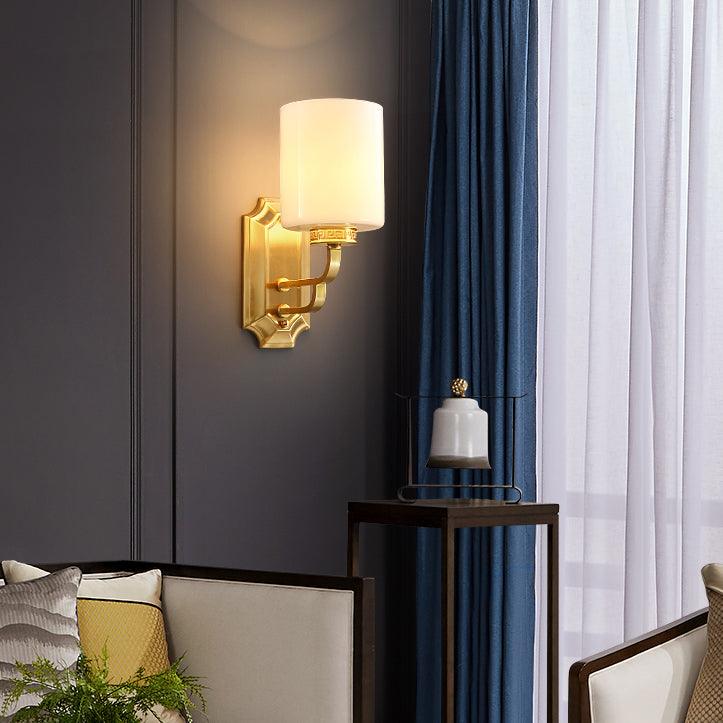 Regal Classic Messing-Wandleuchte
