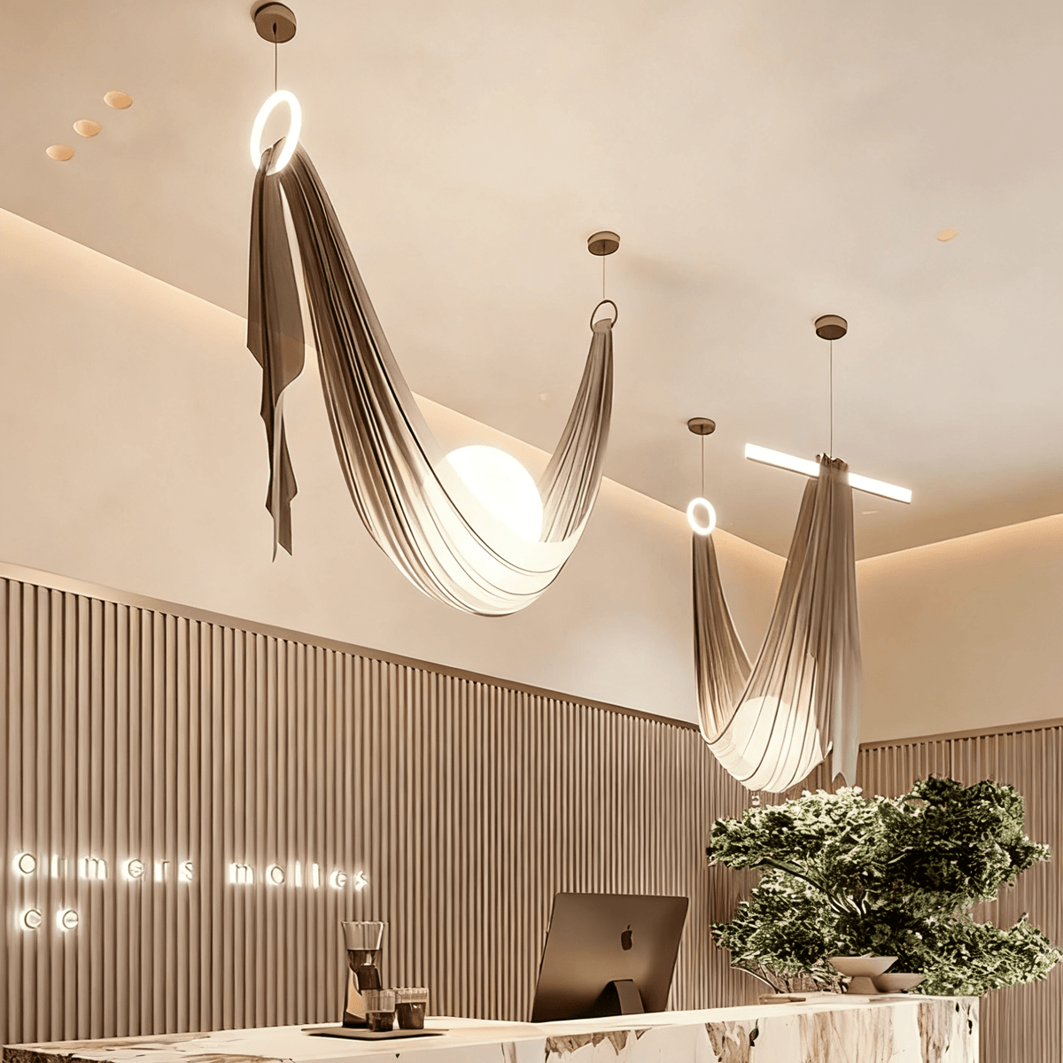 Serelia Drape Hammock Pendelleuchte