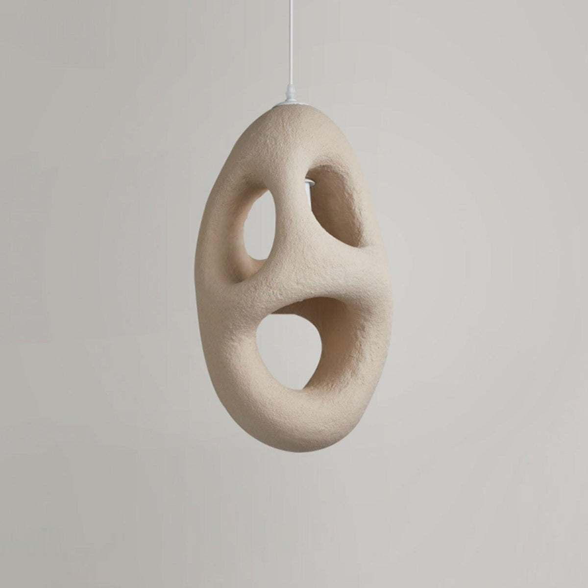 Evenu Beige Kunst-Pendelleuchte
