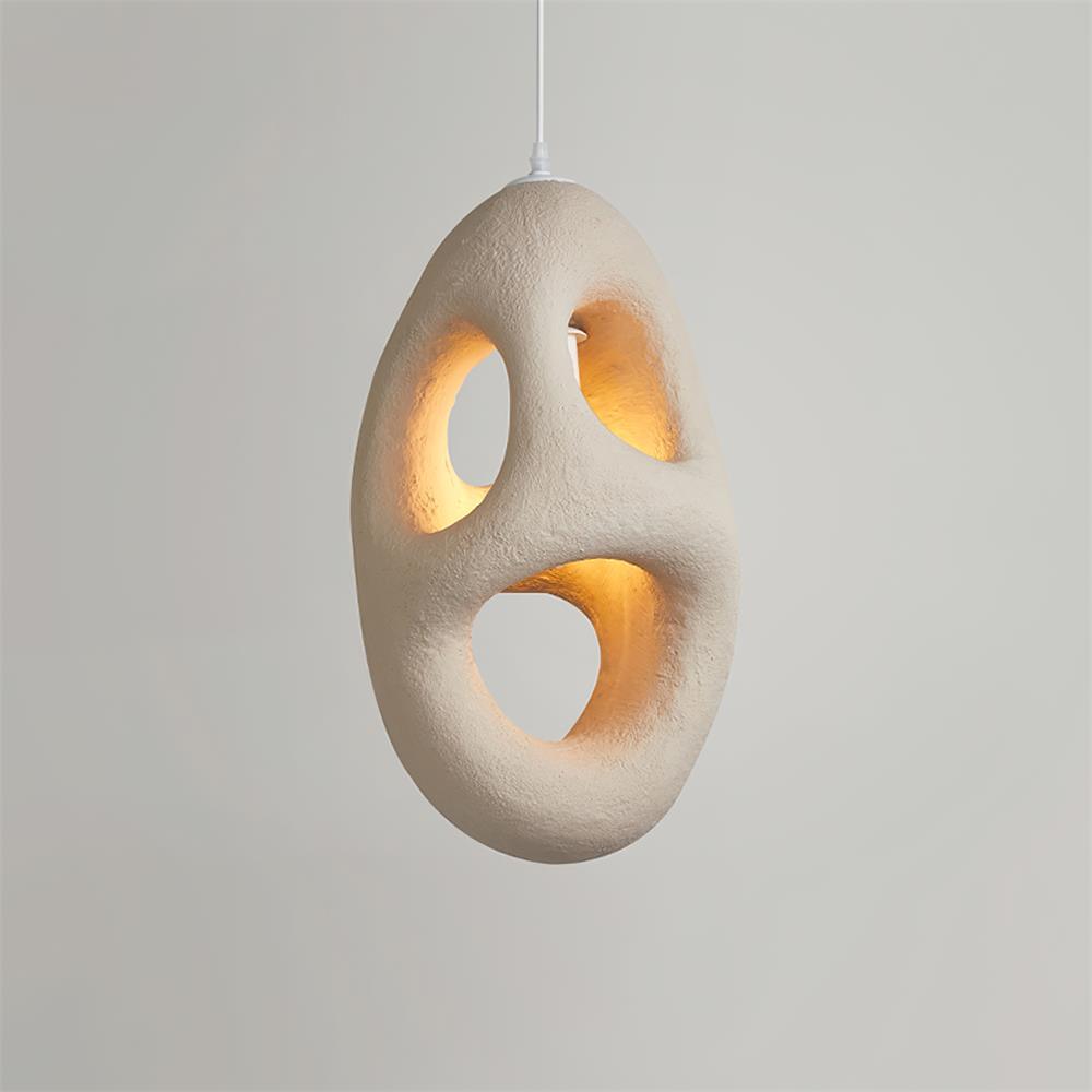 Evenu Beige Kunst-Pendelleuchte