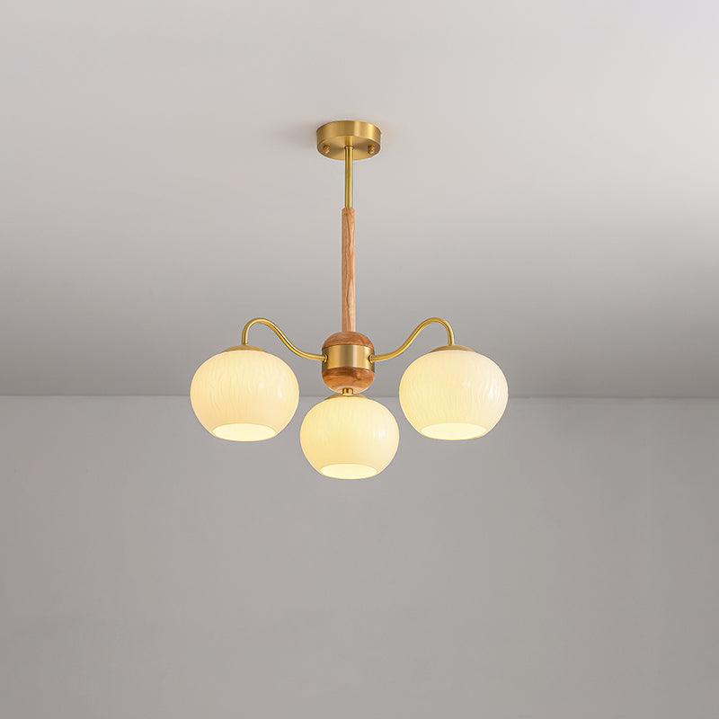 Elyra Eleganter Kronleuchter aus Holz