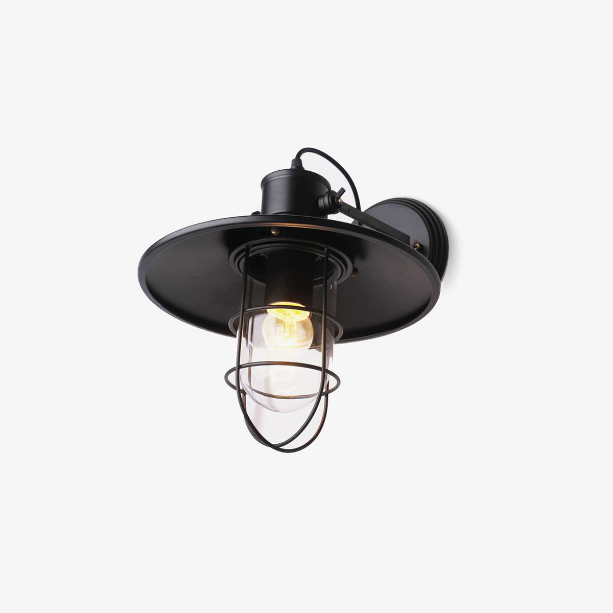 Eiraniella Abnormal Harbour Industrial-Glas-Wandleuchte