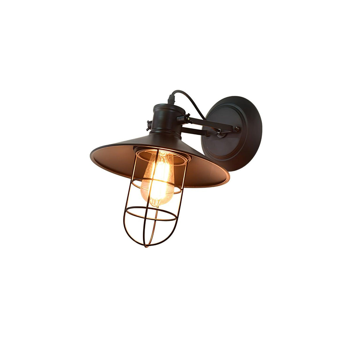 Eiraniella Abnormal Harbour Industrial-Glas-Wandleuchte