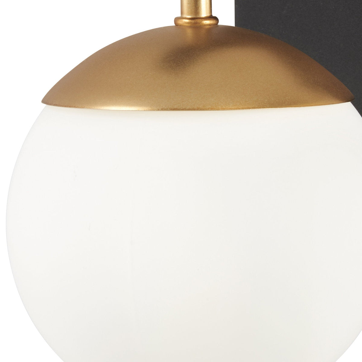 Ealior zeitgenössische minimalistische Wandleuchte aus Glas in Kugelform