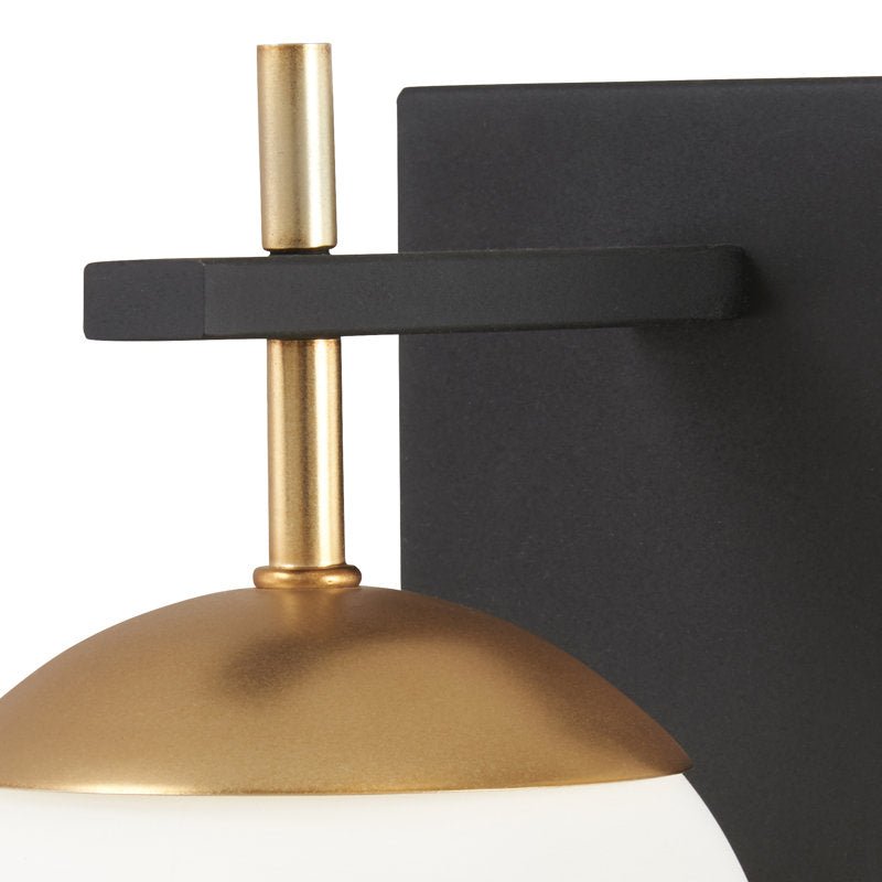 Ealior zeitgenössische minimalistische Wandleuchte aus Glas in Kugelform