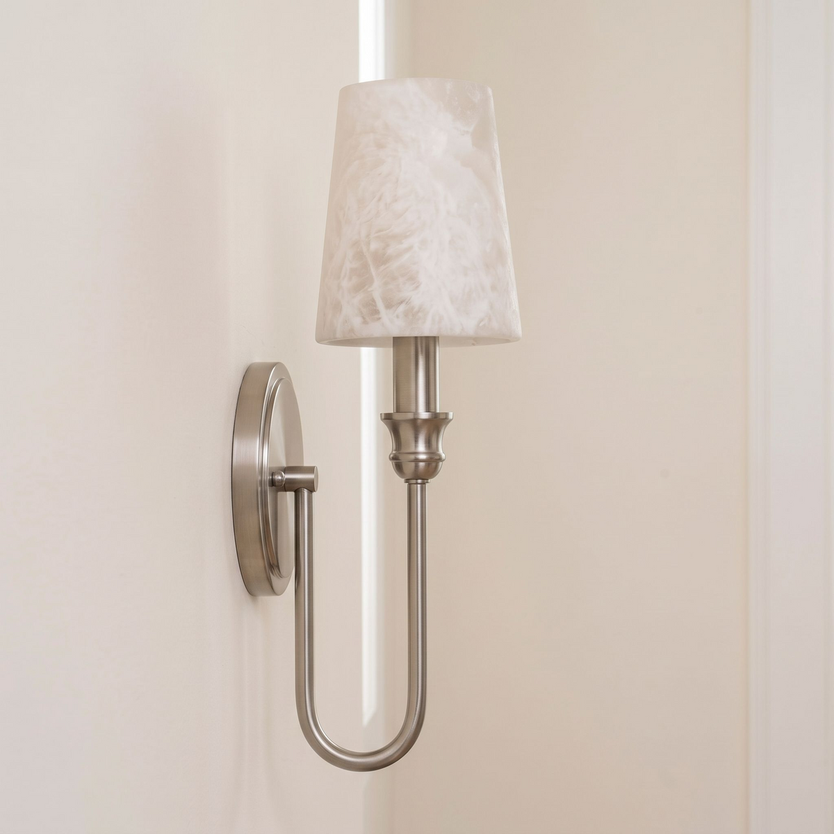 Stavernford Alabaster-Wandleuchte