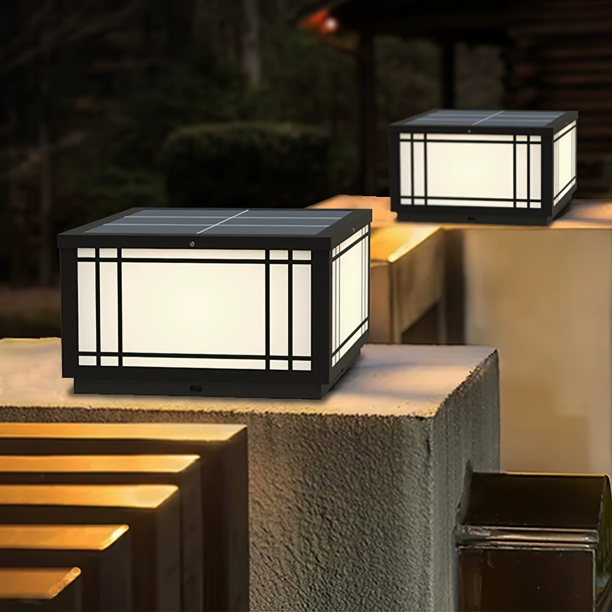 Harrison Classic Premium Solar Cube Außenlampe
