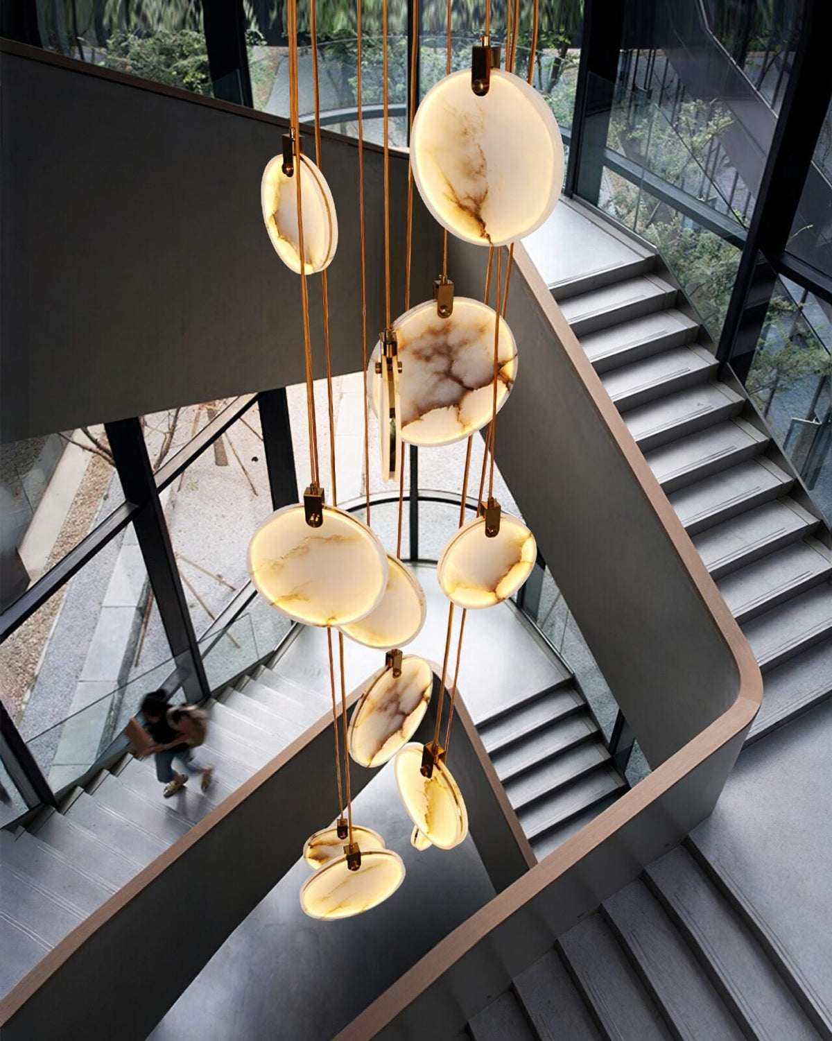 Lynore Alabaster Pendelleuchte