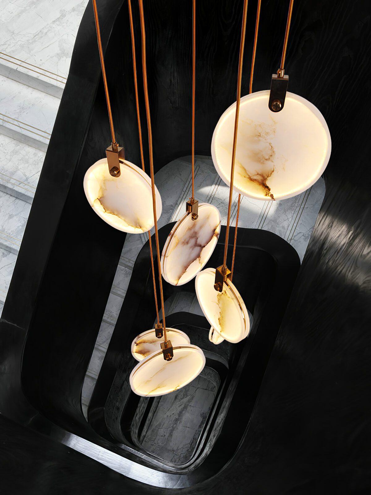 Lynore Alabaster Pendelleuchte