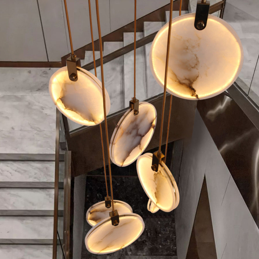 Lynore Alabaster Pendelleuchte