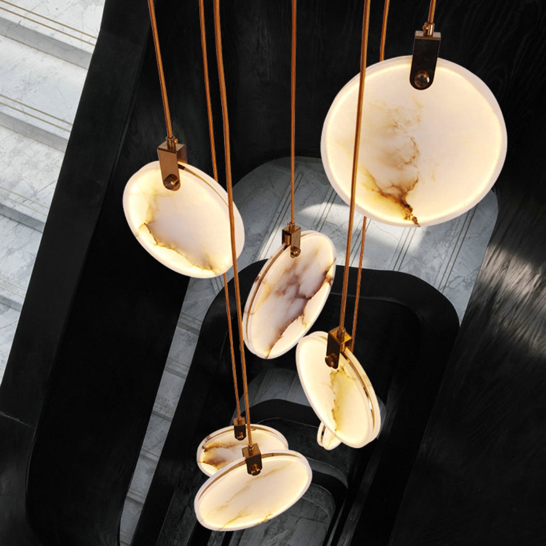 Lynore Alabaster Pendelleuchte