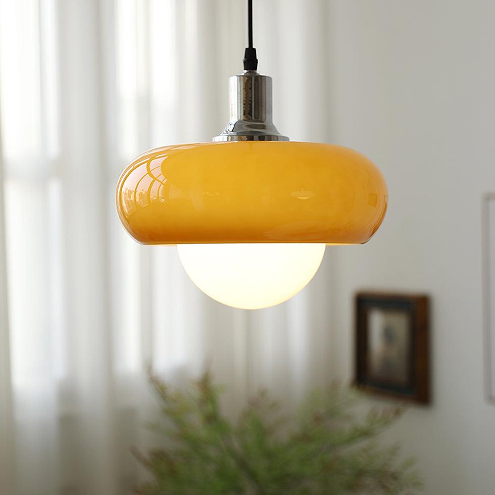 Liorisira skandinavische Kunstglas-Pendelleuchte