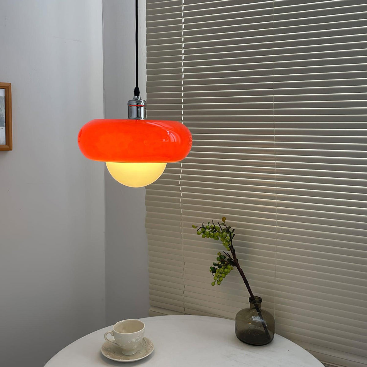 Liorisira skandinavische Kunstglas-Pendelleuchte