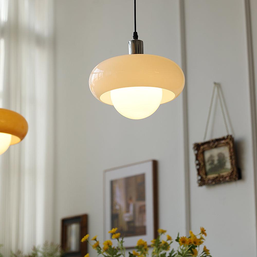 Liorisira skandinavische Kunstglas-Pendelleuchte