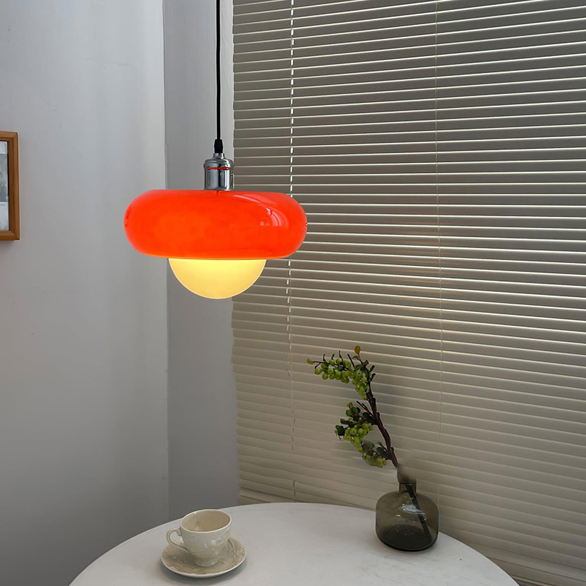 Liorisira skandinavische Kunstglas-Pendelleuchte