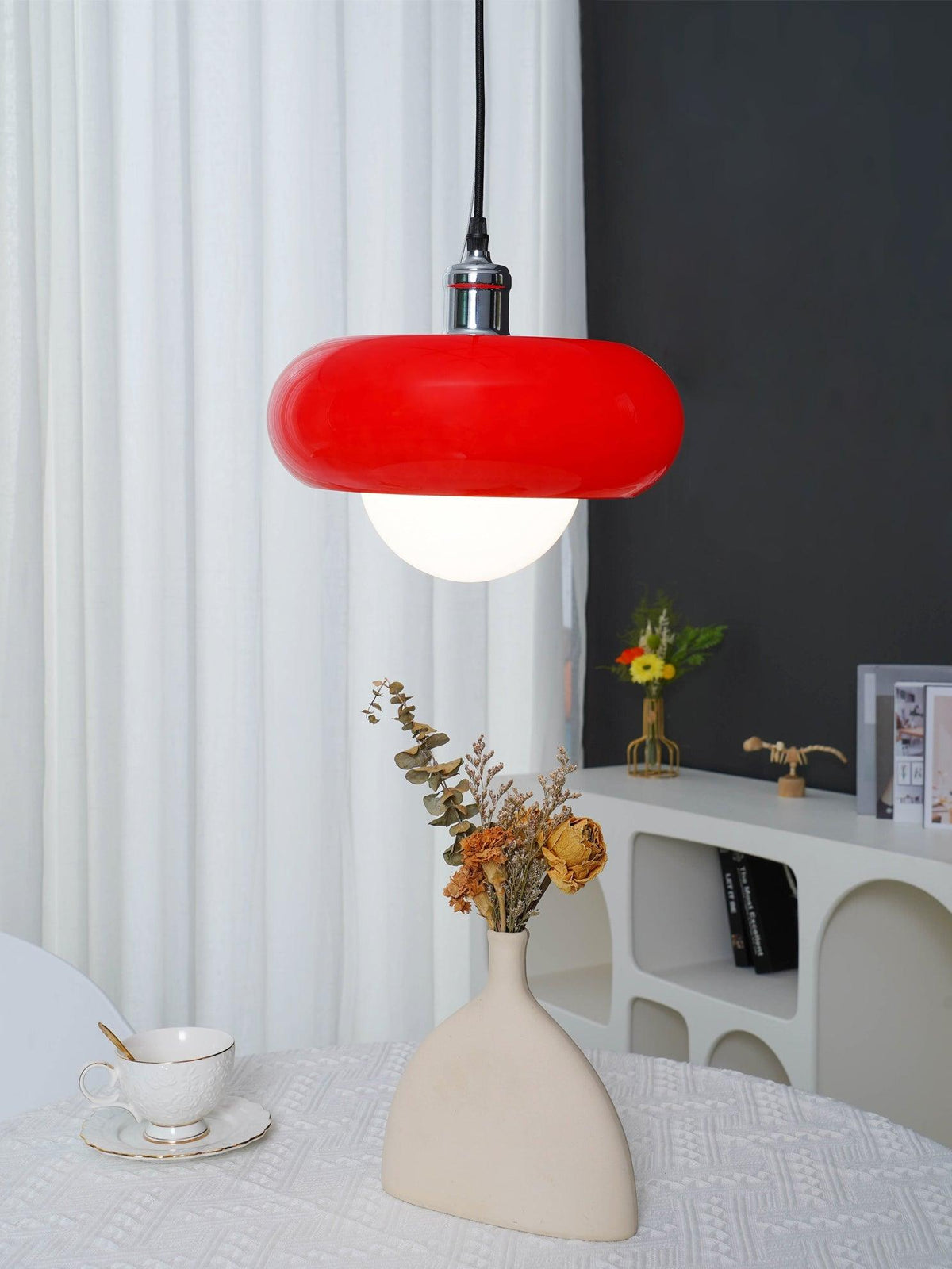 Liorisira skandinavische Kunstglas-Pendelleuchte