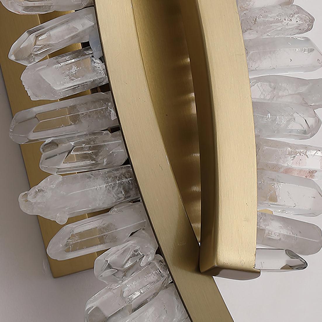 Celo Premium zeitgenössische Kunst-Kristall-Wandleuchte