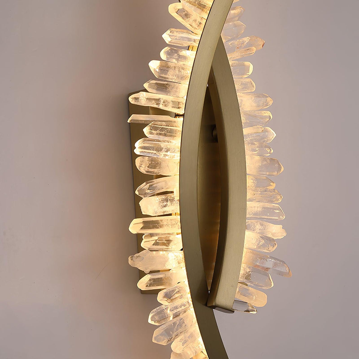 Celo Premium zeitgenössische Kunst-Kristall-Wandleuchte