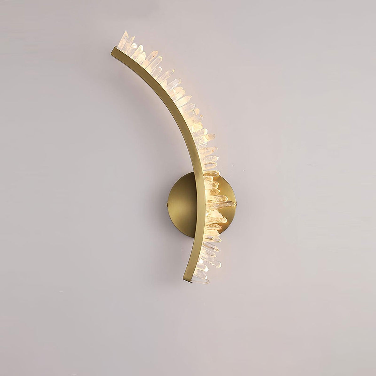Celo Premium zeitgenössische Kunst-Kristall-Wandleuchte