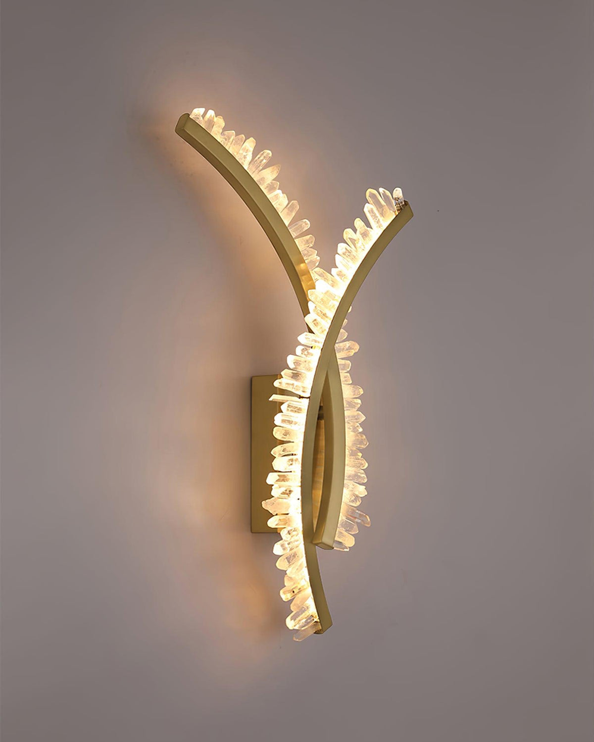 Celo Premium zeitgenössische Kunst-Kristall-Wandleuchte
