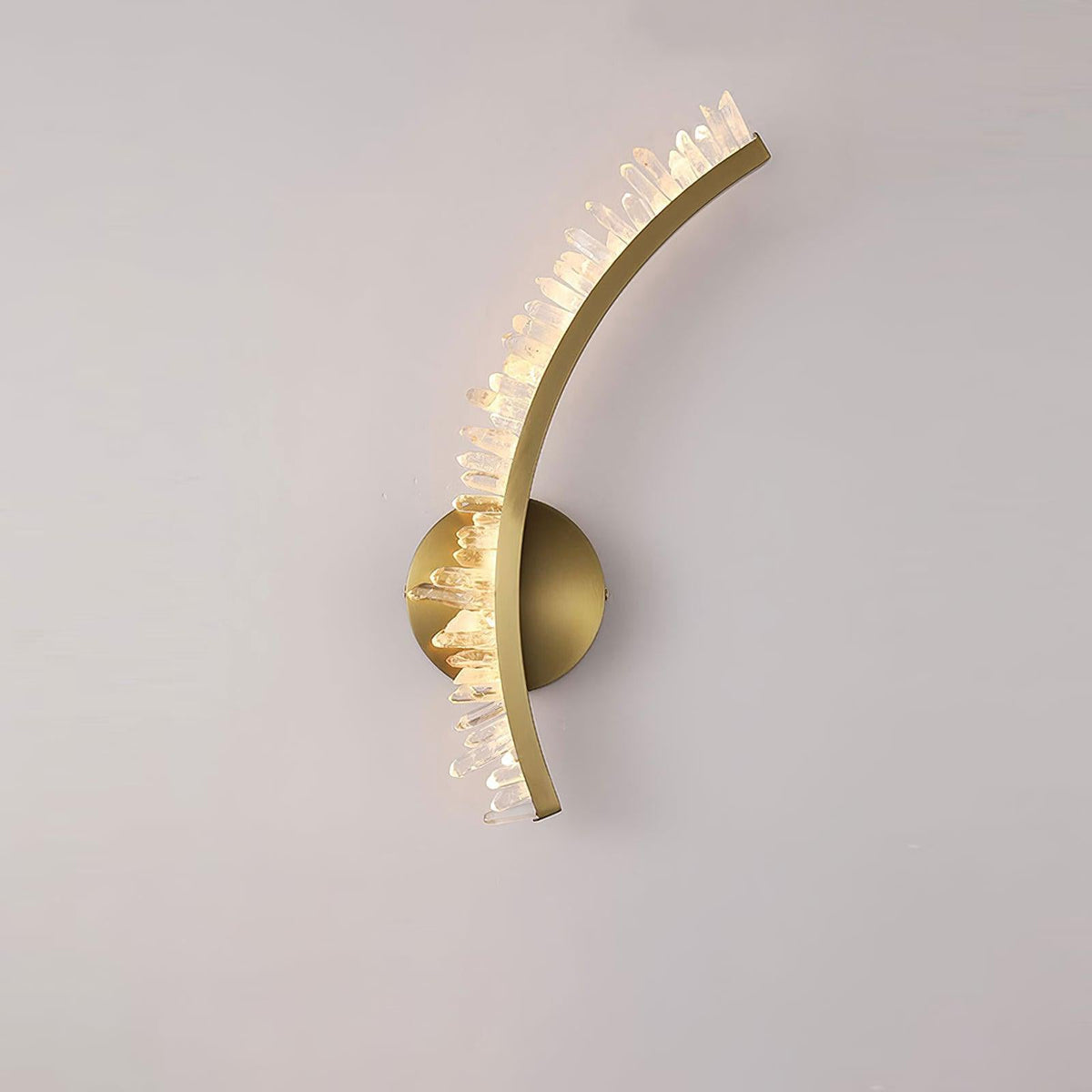 Celo Premium zeitgenössische Kunst-Kristall-Wandleuchte