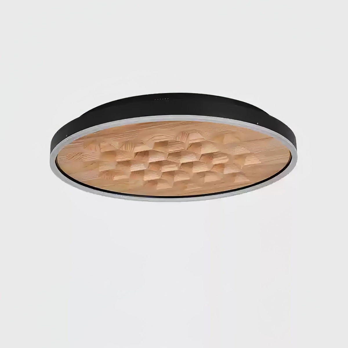 Cevynira Texturierte Bronze flache Deckenleuchte