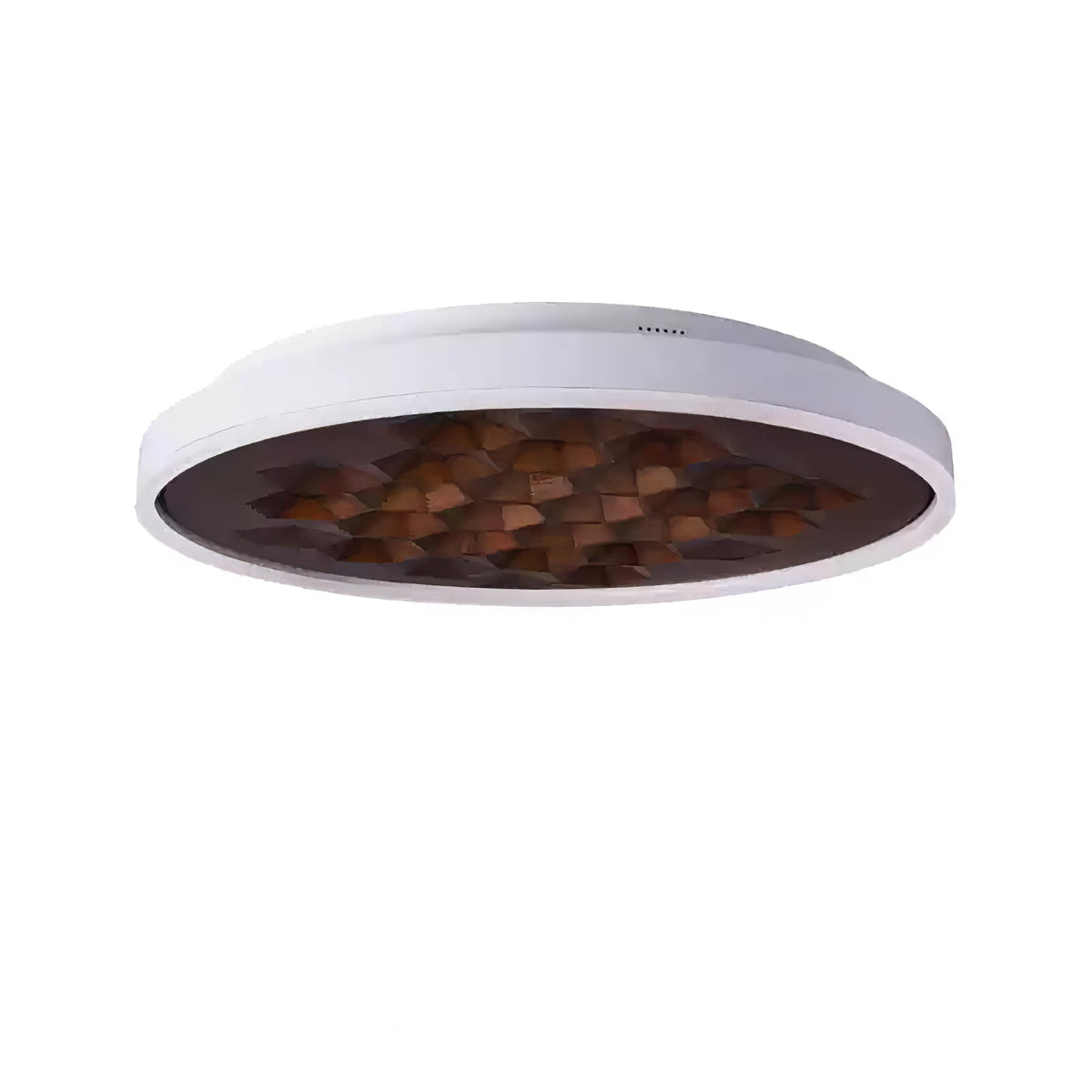 Cevynira Texturierte Bronze flache Deckenleuchte