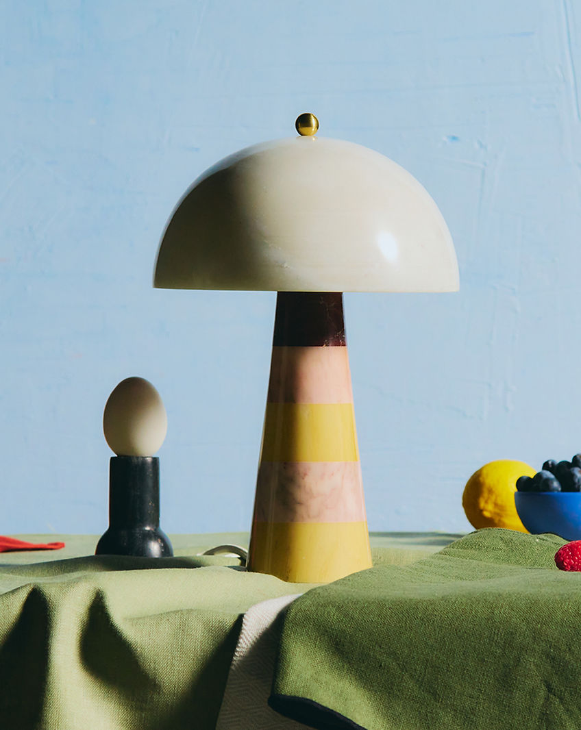 Ollie Marmor-Tischlampe