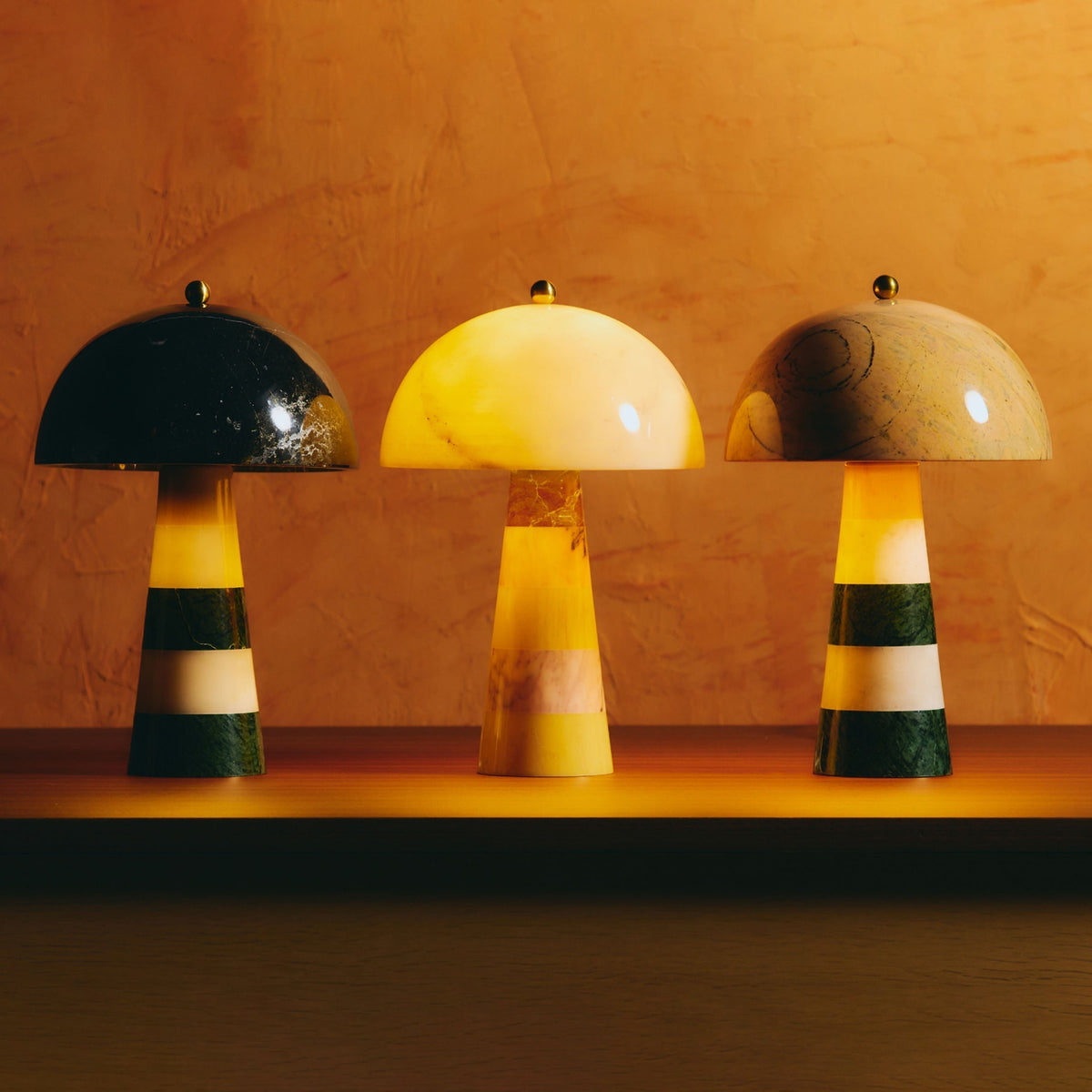 Ollie Marmor-Tischlampe