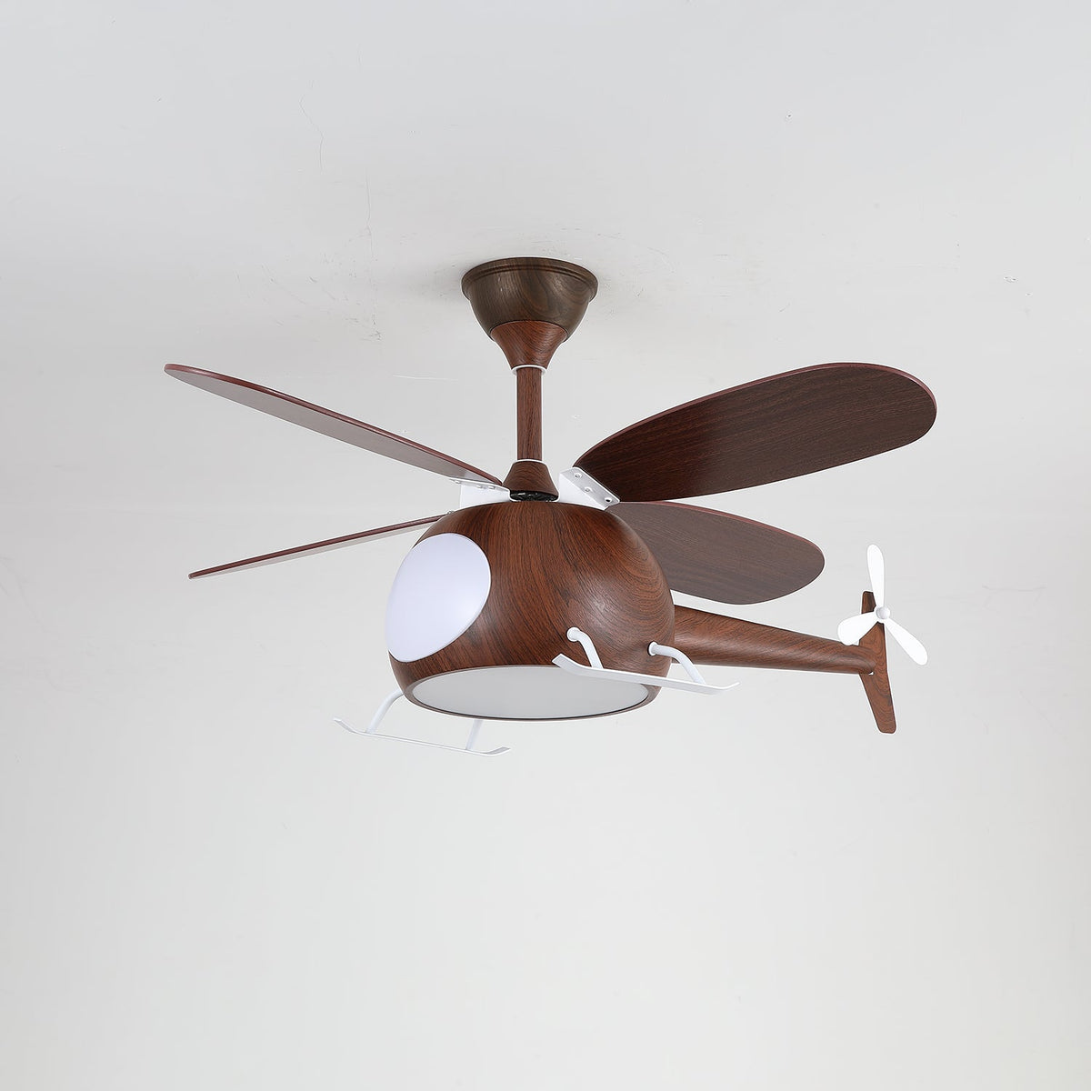Aviara Moderner Holzbreeze-Kinder-Deckenventilator mit Beleuchtung