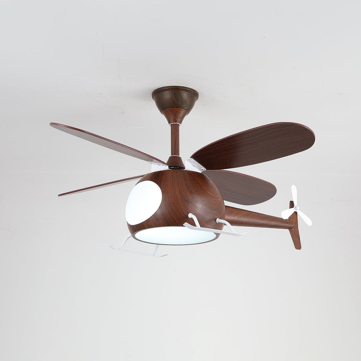 Aviara Moderner Holzbreeze-Kinder-Deckenventilator mit Beleuchtung