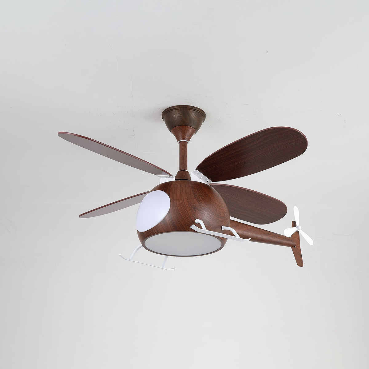 Aviara Moderner Holzbreeze-Kinder-Deckenventilator mit Beleuchtung