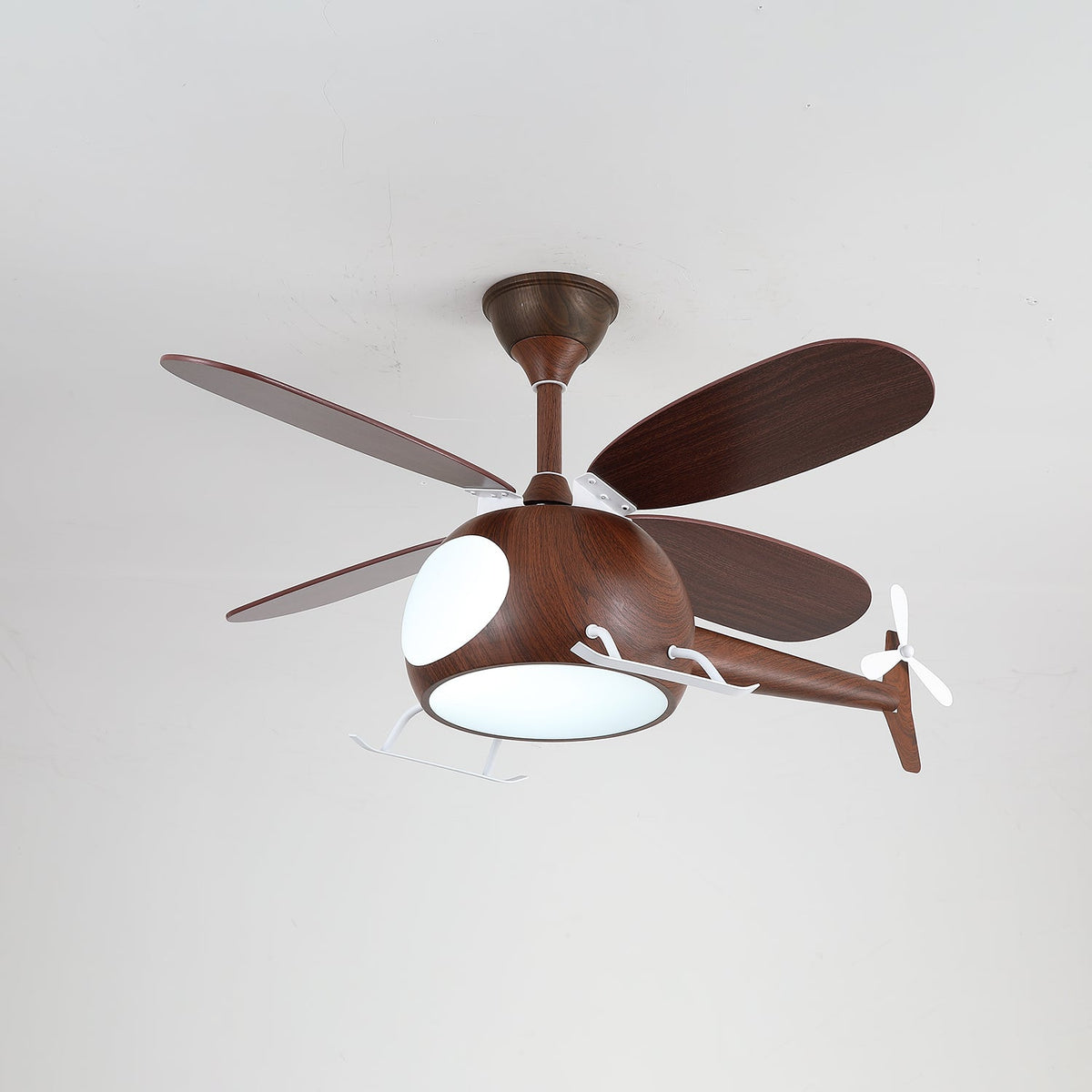 Aviara Moderner Holzbreeze-Kinder-Deckenventilator mit Beleuchtung