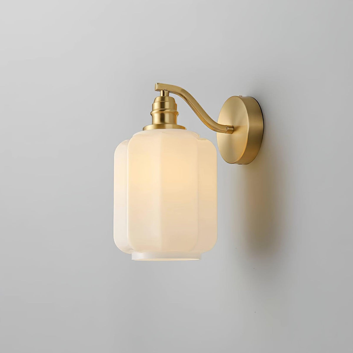Miano Glas-Wandleuchte