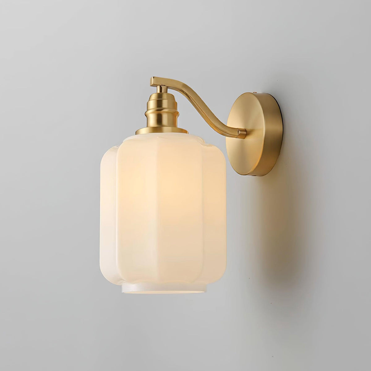 Miano Glas-Wandleuchte