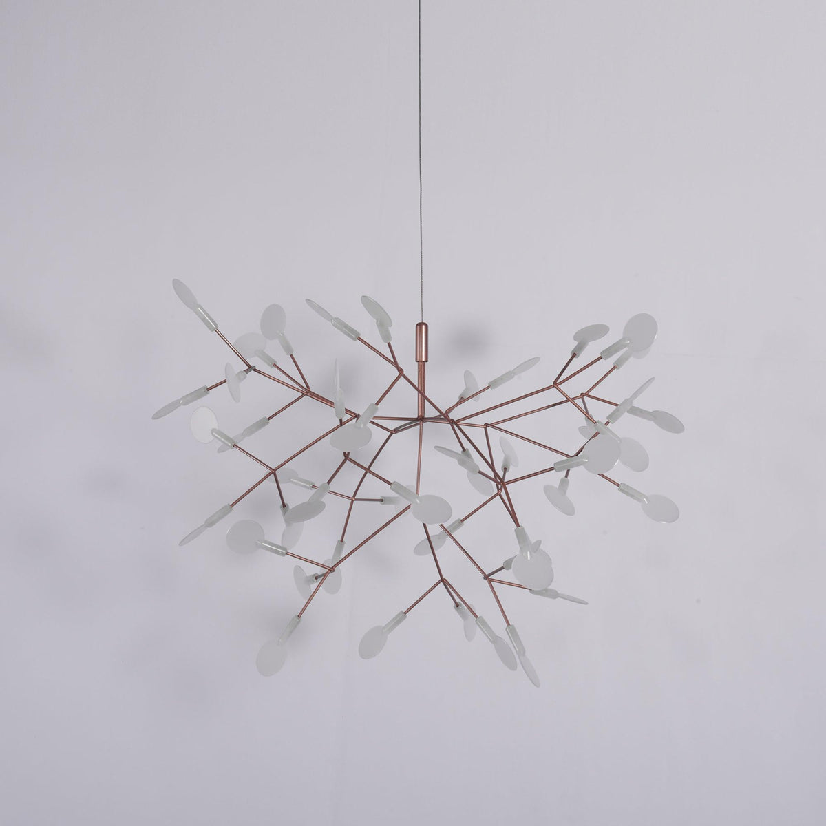 Auroreon Kronleuchter Roségold Firefly LED Ast