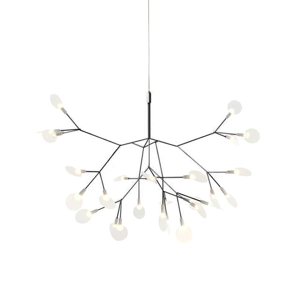 Kronleuchter Schwarze LED-Kronleuchte Firefly
