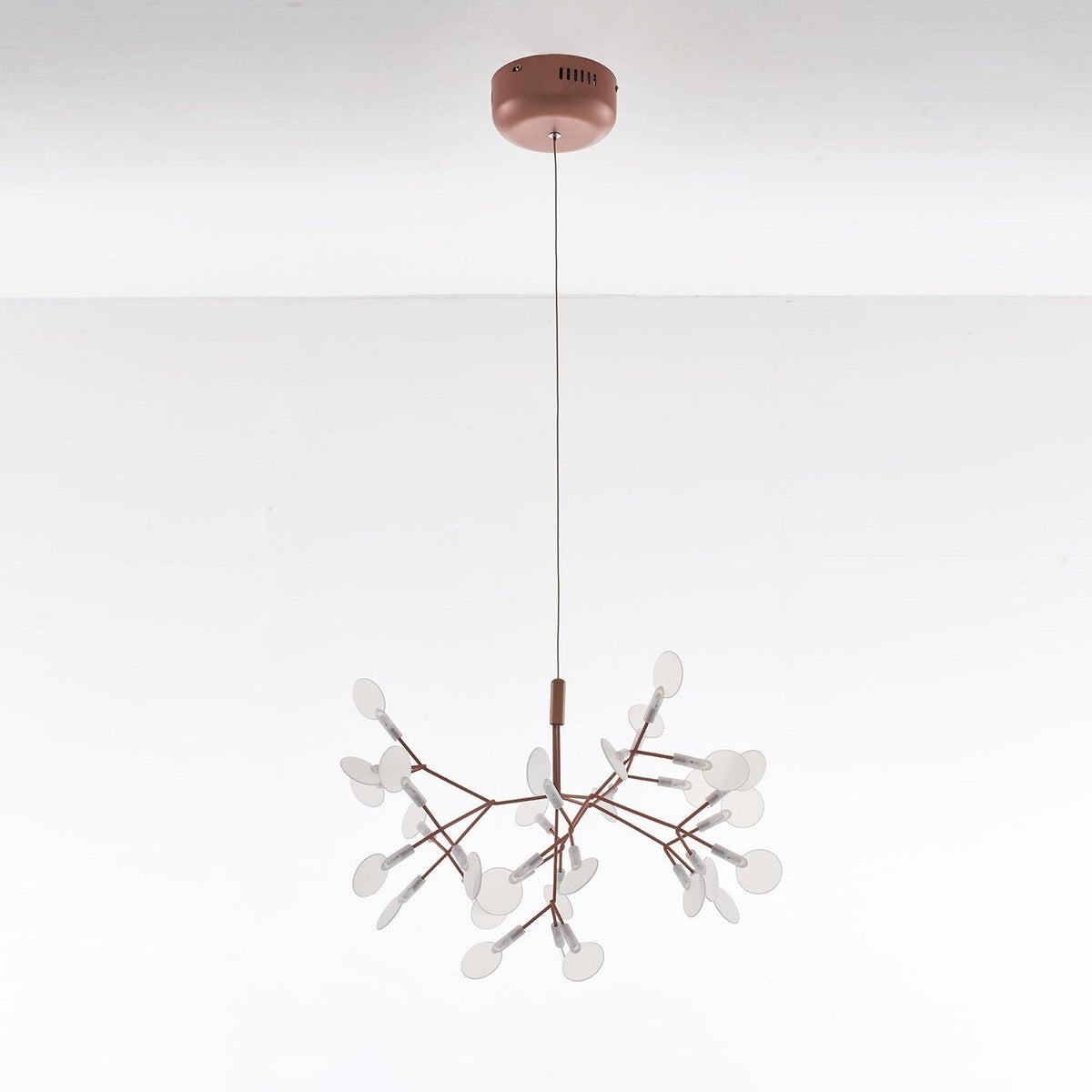 Auroreon Kronleuchter Roségold Firefly LED Ast