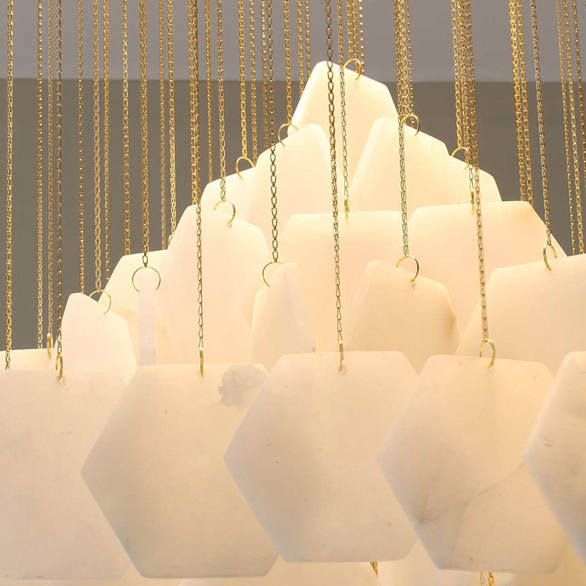 Avenanena Kronleuchter luxuriöse Kronleuchte aus Alabaster