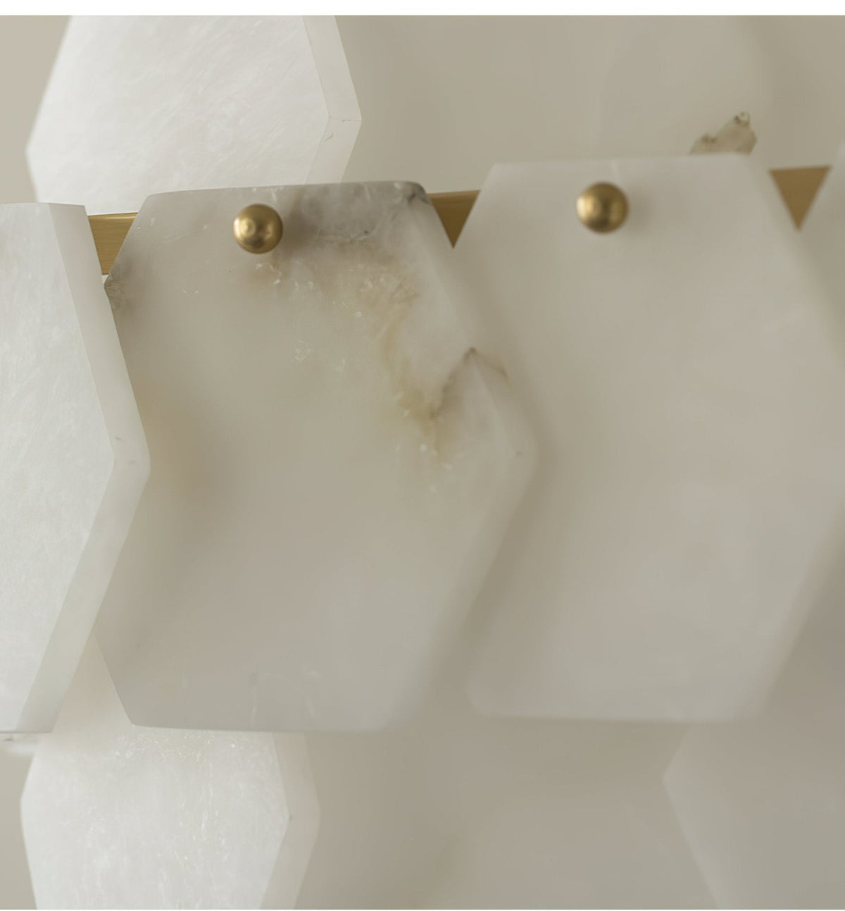 Evenaris Honigwaben-Alabaster-Kronleuchter