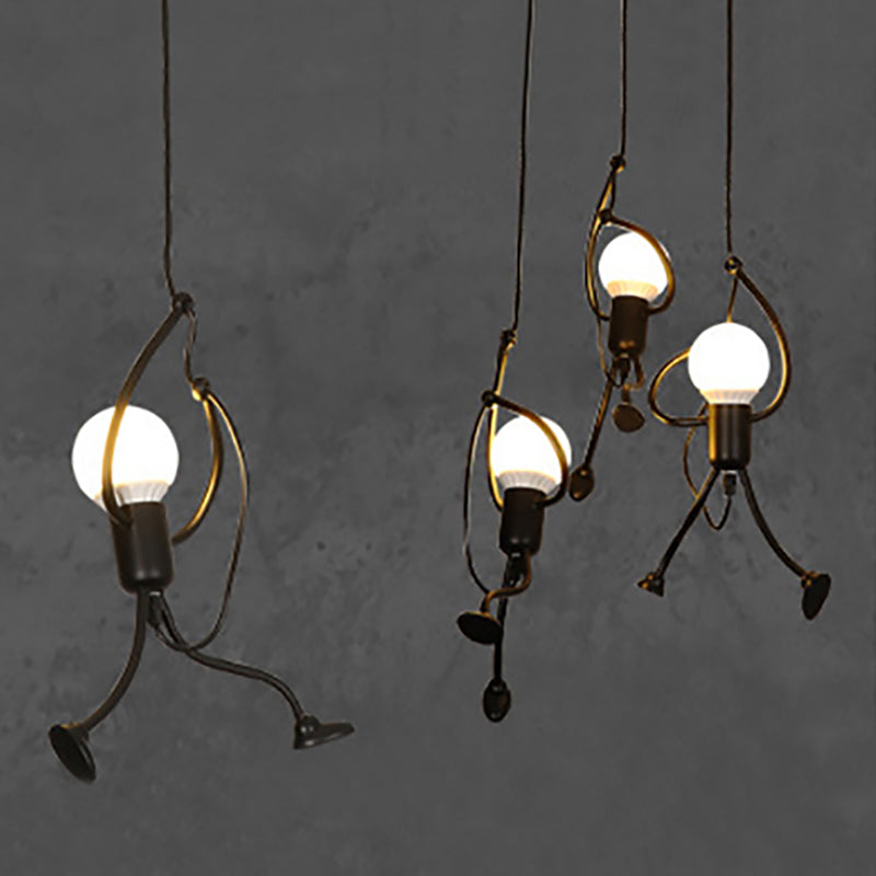 Silva Retro Modern LED Pendelleuchte Schwarz/Weiß, Esstisch