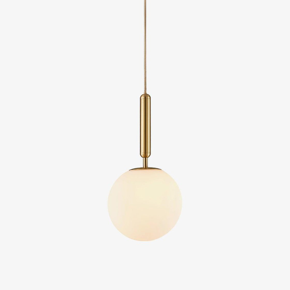 Orbita Minimalistische Messing-Pendelleuchte
