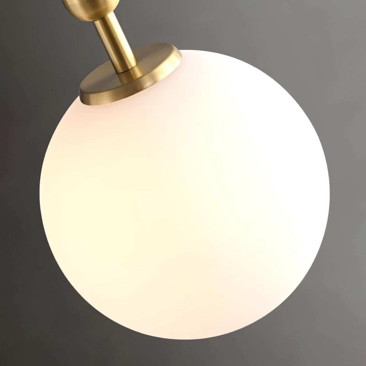 Orbita Minimalistische Messing-Pendelleuchte