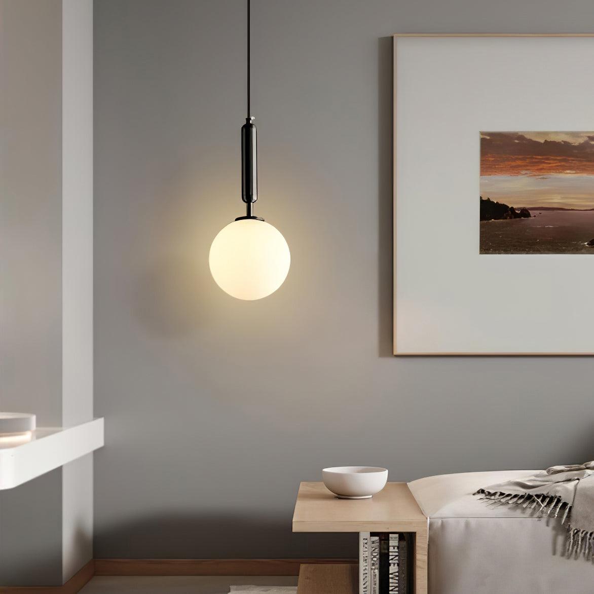 Orbita Minimalistische Messing-Pendelleuchte