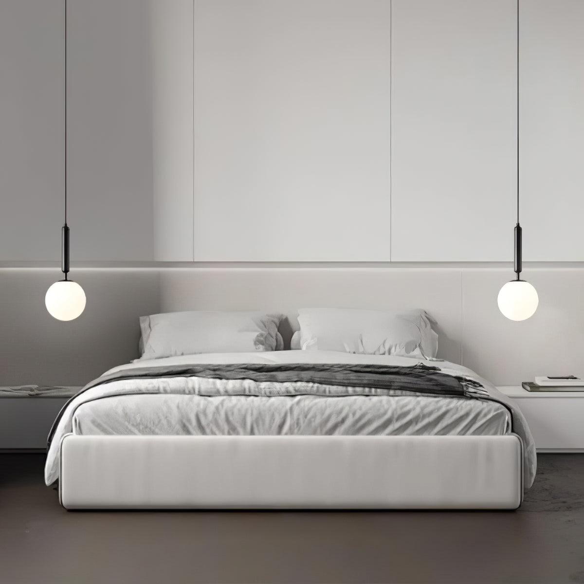Orbita Minimalistische Messing-Pendelleuchte