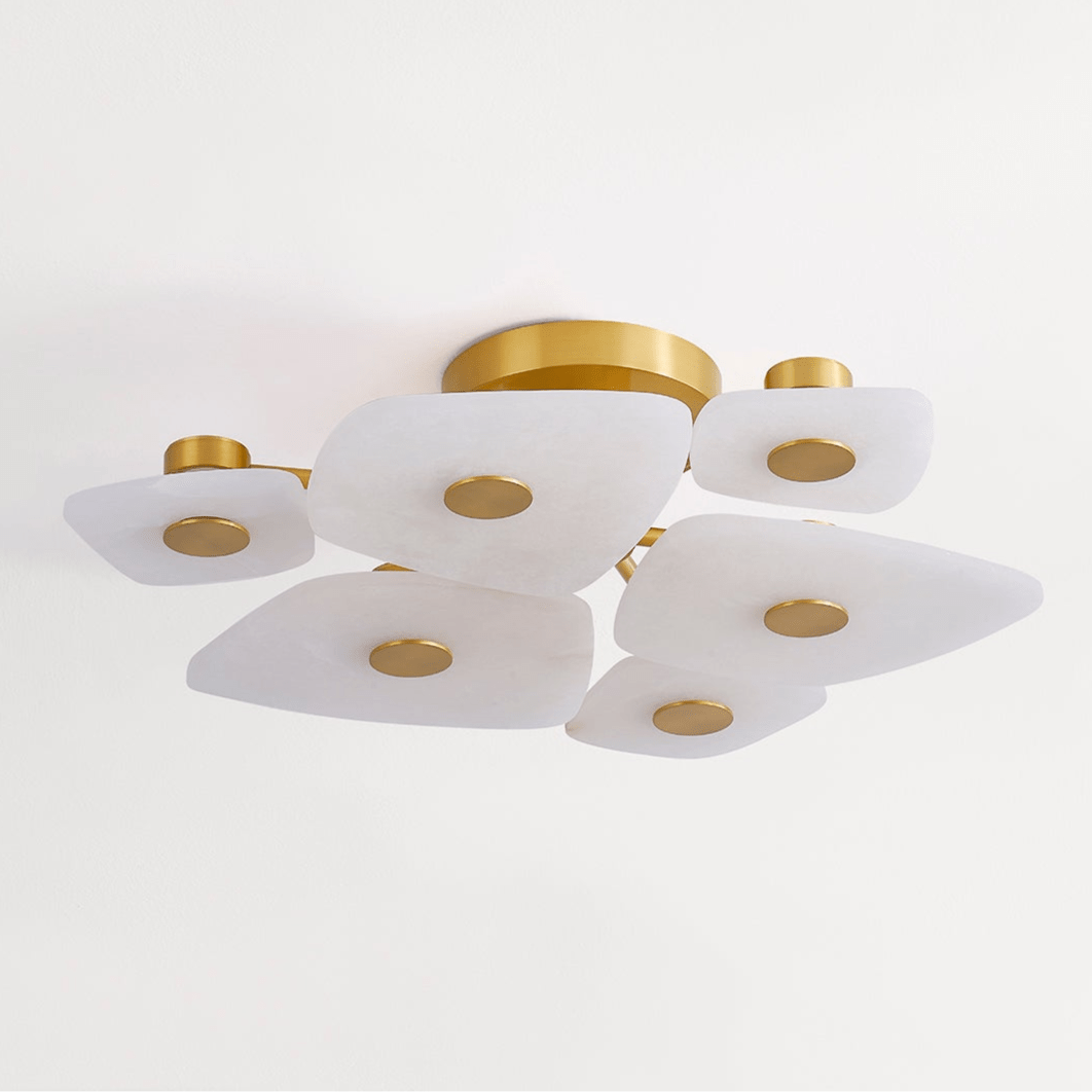 Ilsilyra Petal Shaped Glas Deckenleuchte