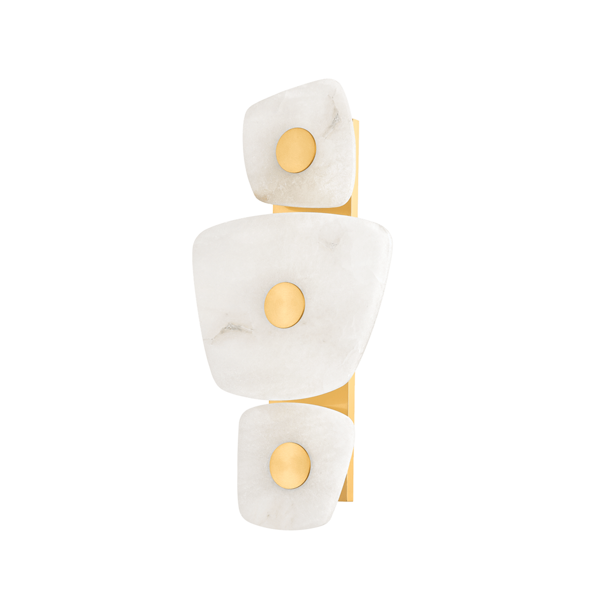 Fylsa asymmetrische Wandleuchte aus Alabaster