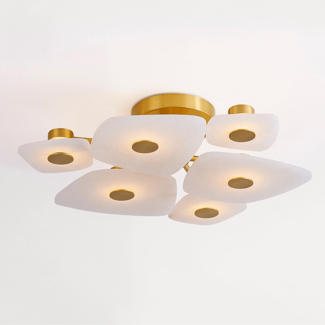 Ilsilyra Petal Shaped Glas Deckenleuchte